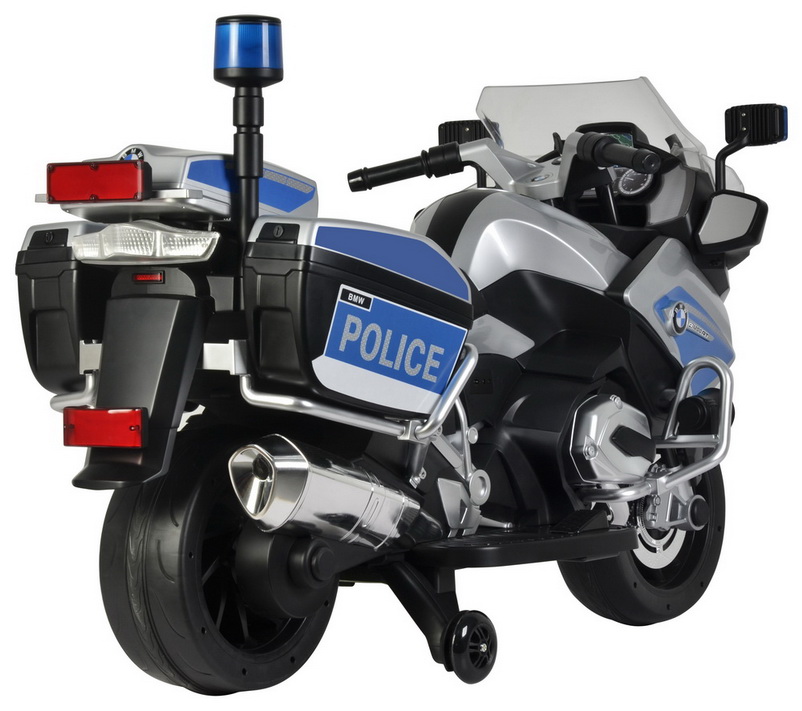 Детский мотоцикл BMW R1200RT-P (Лицензия) Полиция (серебристый) Z212